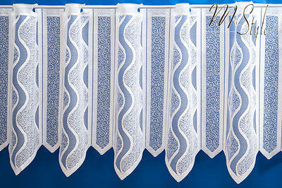 Multiple Listing Premium Quality Cafe Net Curtains Ready to Hung Sold by Metre