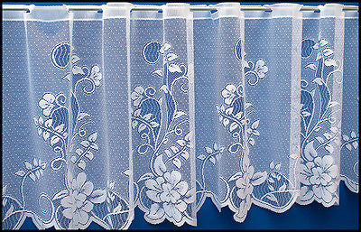 Multiple Listing Premium Quality Cafe Net Curtains Ready to Hung Sold by Metre